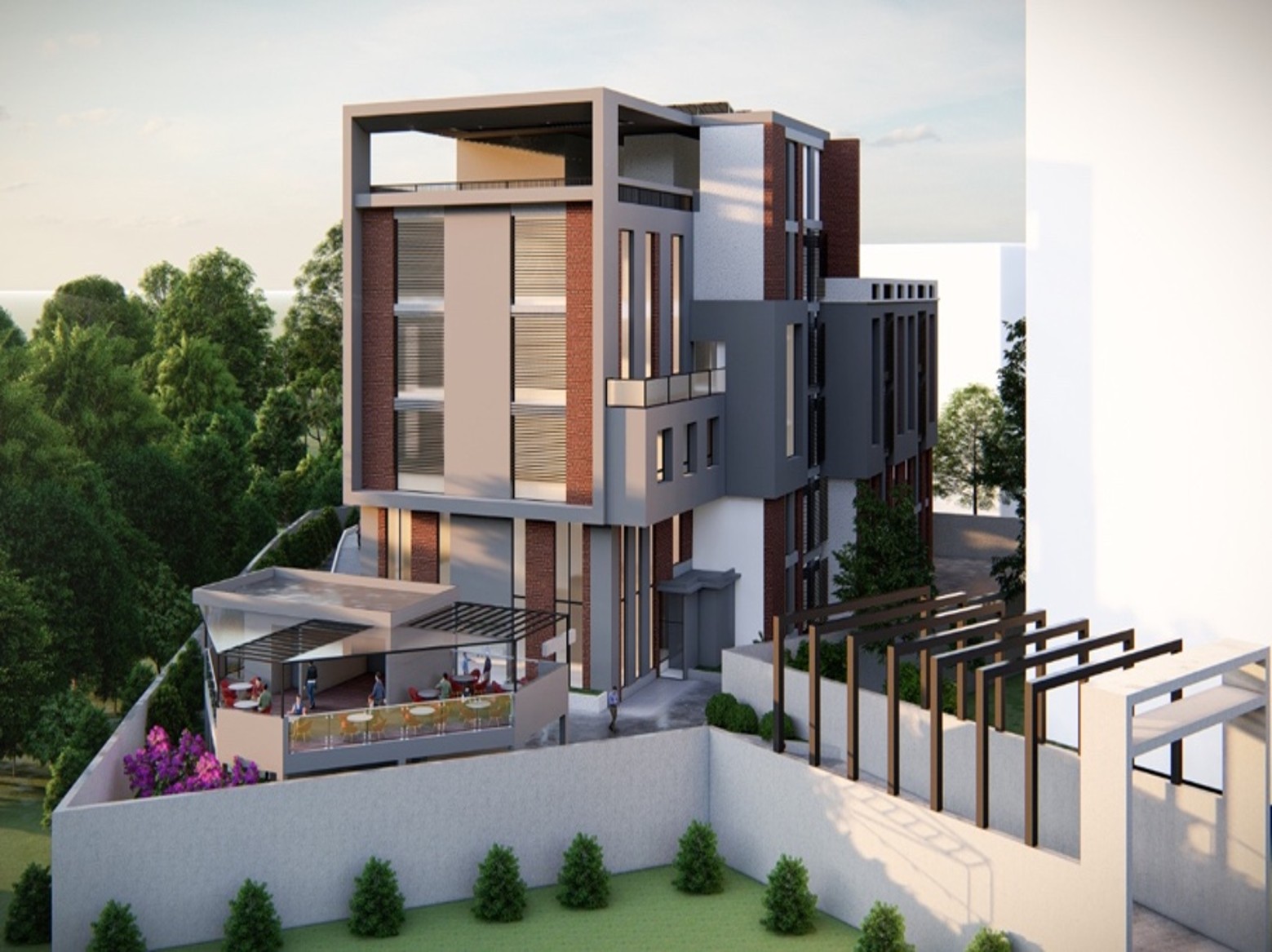 100 Bedded Cancer & Cardiac Care Hospital, Baner view 2