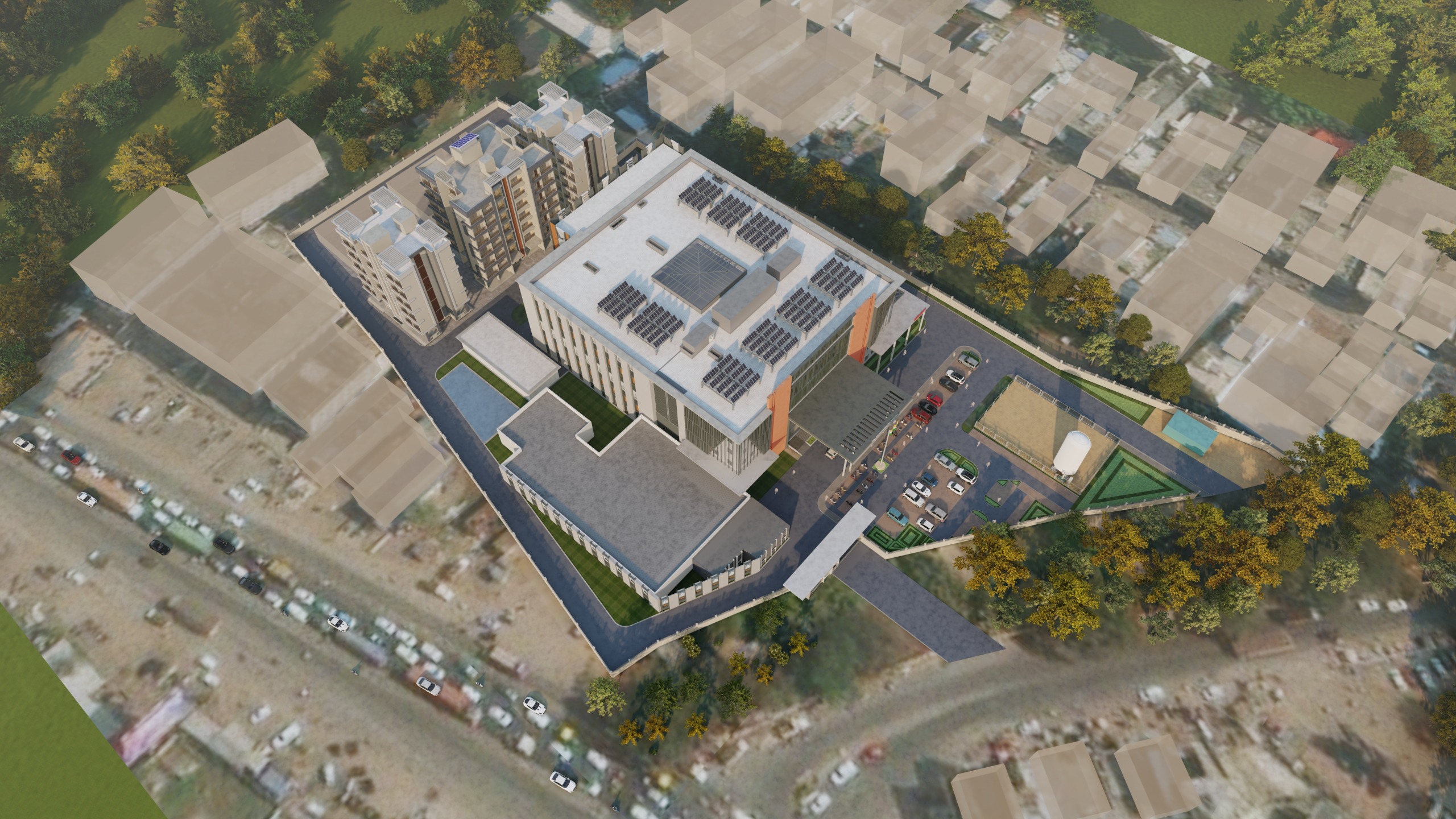 Sub-District Hospital, Chakan view 2