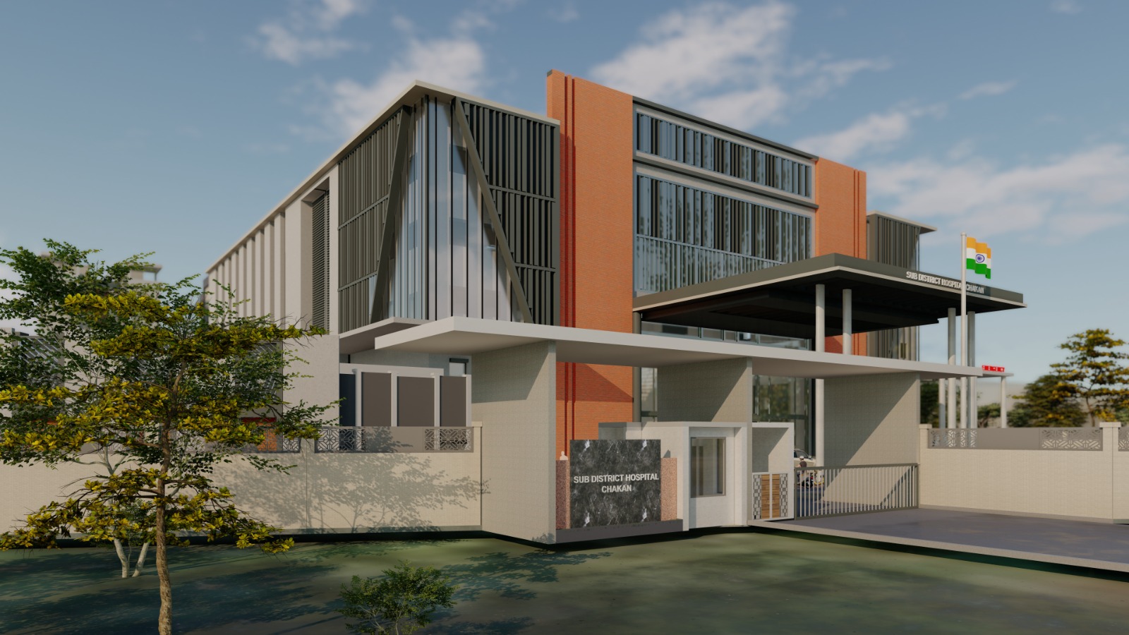 Sub-District Hospital, Chakan view 4